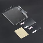 Étui De Protection En Plastique Transparent Anti-Rayures 2ds, Coque De Protection Durable + Film Anti-Poussière Pour Nintendo 2ds Gaming