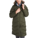 Marmot Women's Montreaux Coat, Warm, Insulated Hooded Winter Coat, Windproof Down Parka, Lightweight Packable Outdoor Jacket, Nori, XS