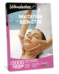 Wonderbox - Coffret cadeau - INVITATION AU BIEN ETRE – 5000 soins du visage, gommage aux agrumes, beautés des mains, accès au spa pour 1 personne