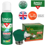 Jungle Formula Two Plugin Diffuser Maximum Repellent Areosol 9 hrs Protection