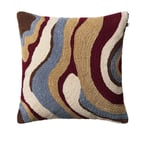 Chhatwal & Jonsson - Sagar Cushion Cover Multi/Dusty Blue/Ruby 50 x 50 cm - Pynteputer og putetrekk - Stig Jonsson - Flerfarget