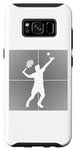 Coque pour Galaxy S8 Tennis Balls Joueur de tennis Tennis