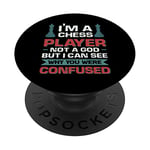 I´M A Chess Player Not A God PopSockets Swappable PopGrip