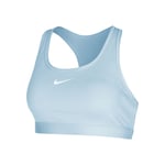 Nike Swoosh Medium Support Soutien-gorge Sport Femmes - Bleu Clair