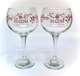 BLOOM London Dry Gin Balloon Glasses (Set of 2)