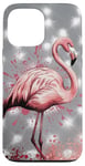 Coque pour iPhone 13 Pro Max Flamant rose mignon pour femmes filles flamants roses oiseaux