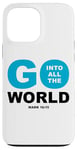 Coque pour iPhone 13 Pro Max Go Into All The World – Faith Gospel Mark 16:15 Jesus Quote