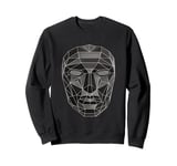 Squid Game Front Man Geometric Mask Art Sweatshirt