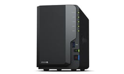 Serveur NAS Synology DS220+ 2To 2 Baies 7200tr/min 2xWD Red Noir