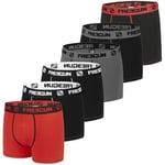 Boxers Freegun  Lot de 6 Boxers coton homme Uni