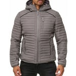 Doudoune Homme De Marque Légèreà Capuche Courte Manteau Homme Hiver Chaud Revers Slim Parka Homme -Zs306913