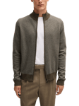 BOSS Wool Blend Cardigan, Khaki