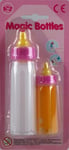 A to z Set Of 2 Baby Doll Magic Drinking Bottles Dolly Toy