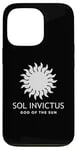 Coque pour iPhone 13 Pro Sol Invictus Dieu romain antique du Soleil Mythologie