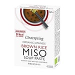 Clearspring - Økologisk brun ris misosuppe m/sjøgrønnsaker 4x15g