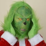 Joulun Krampus-naamio, Realistinen joulupukkinaamio Latex Xmas Costume Mask -pukujuhlat