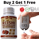 REISHI MUSHROOM EXTRACT LINGZHI SPORES ORGANIC BOOST IMMUNE SYSTEM PILLS CAPSULE