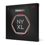 D'Addario Guitar Strings - NYXL Electric Guitar Strings - NYXL1052-3P - Unrivaled Strength, Tuning Stability, Enhanced Mid-Range - For 6 String Guitars - 10-52 Light Top/Heavy Bottom, 3-Pack