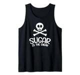 Sugar Is The Enemy - Funny Keto Shirt - Ketosis Diet Tank Top