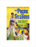 Wee Blue Coo Film Pride St Louis Sport Biography Dizzy Dean Cubs Cardinals Art Wall Art Print