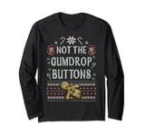 Shrek Not The Gumdrop Buttons Ugly Sweater Style Christmas Long Sleeve T-Shirt