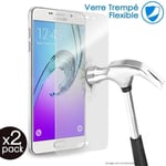 Verre Flexible Dureté 9h Pour Smartphone Samsung Galaxy A7 2018 (Pack X2)