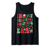 In My Christmas Shopping Era Cute Groovy Holiday Xmas Tank Top