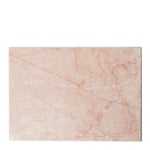 Stiernholm - Marmor serveringsbricka 30x21 cm rosa