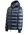 Parajumpers Pharrell Hooded Down Bomber M Dark Avio (M M)