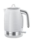 Russell Hobbs Inspire Textured White Plastic  Kettle - 24260