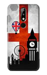 England Football Soccer Flag Case Cover For Nokia X5, Nokia 5.1 Plus