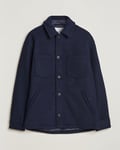 Samsøe Samsøe Pally Padded Shirt Jacket Salute Navy