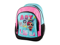 L.O.L. Surprise! Art Is Life Medi Backpack With Front Zip Pocket (10 Liters)