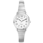 Timex Ladies White Silver Easy Reader Watch RRP £54.99. New and Boxed.