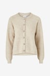 Vila - Cardigan viAlva O-neck L/S Knit Cardigan - Brun