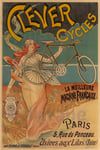 CYCLES CLEVER Rswi - POSTER HQ 80x110cm d'une AFFICHE VINTAGE