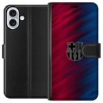 Apple iPhone 16 Plus Plånboksfodral FC Barcelona