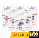 Lady speed stick Zero Frais Noix de Coco Bâton Déodorant Aluminium Sans 6-pack