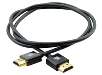 KRAMER C-HM/HM/PICO/BK-5 SLIM HIGH SPEED HDMI CABLE WITH ETHERNET-5FT 1.5M (97-0132005)