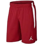 Nike M J 23Alpha Dry Knit Short Sport Shorts - Gym Red/White/Small