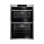 AEG Built In Electric Double Oven - Stainless Steel