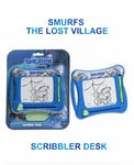 NEW Smurfs The Lost Village Scribbler Desk Toy on Blister Card Movie Childs Gift