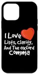 iPhone 12 mini Oxford Comma Grammar Geek Funny Grammar English Teacher Case