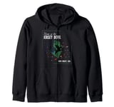 Folklore in New Jersey - Home of the Jersey Devil Zip Hoodie