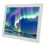 (White)17inch Digital Photo Frame HD LED Smart Digital Picture Frame With