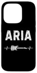 Coque pour iPhone 14 Pro Aria Guitare Battement De Coeur Musique Guitariste