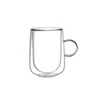 Villeroy & Boch – Artesano Hot&Cold Beverages Latte Macchiato Glass Large, Set of 2 Glasses, Double-Walled Glasses for Cold and hot Beverages, Borosilicate Glass, Dishwasher-Safe, Microwave-Safe