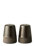 Raw Metallic Brown Salt / Pepper 1 Set Brown Aida