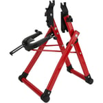 Zentrierst盲Nder Fahrr盲Der Aluminiumoy Aluminiumoy Red Simple Convenientycle Wheel Truing Stand Home Cykelreparation Underhållsport Verktyg Tillbehör Hjul