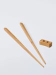 John Lewis Chopsticks & Rest, Set of 2, FSC-Certified (Bamboo)